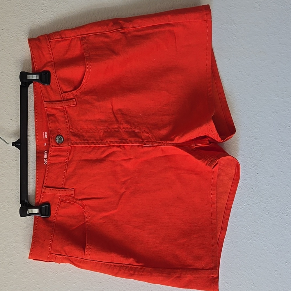 Denim stretch shorts